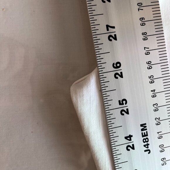 Madewell High Rise Button Fly Straight Jeans White Size 28 - Picture 11 of 16